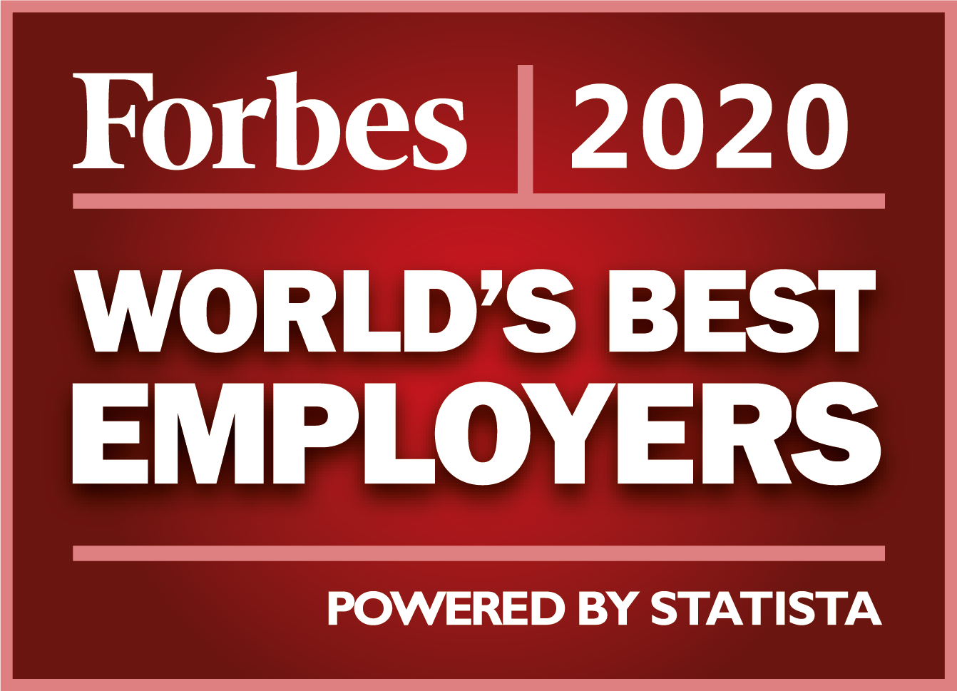 Forbes - World's Best Employers 2020 - Powered by Statista