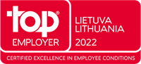 Top Employer 2022 Award - Lithuania