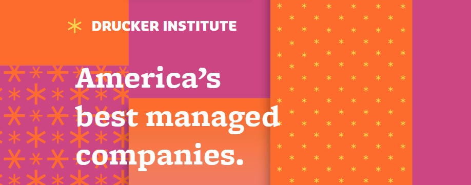 Drucker Institute's List of America's Best Managed Companies