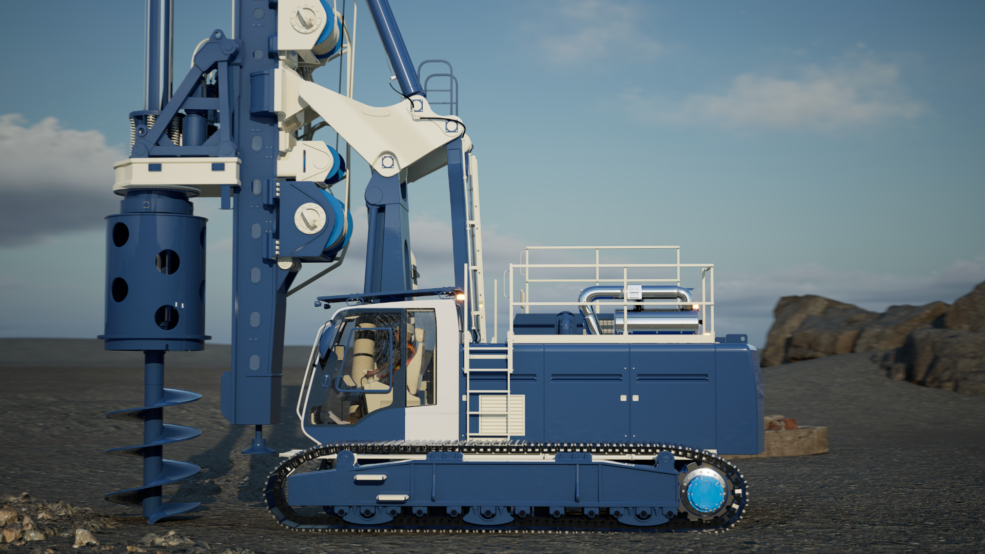 Rotary Drilling Machine