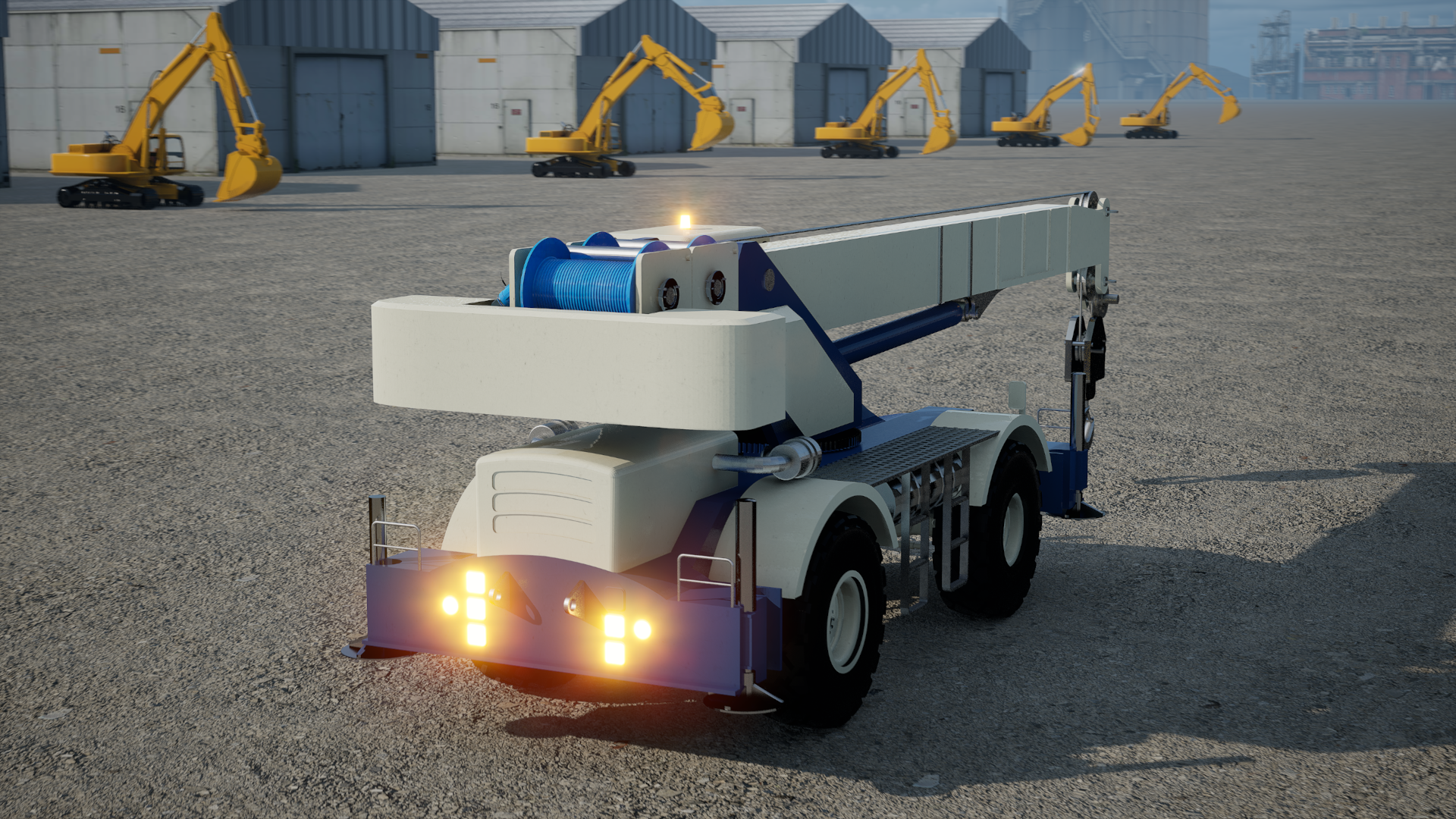 Rough Terrain Crane