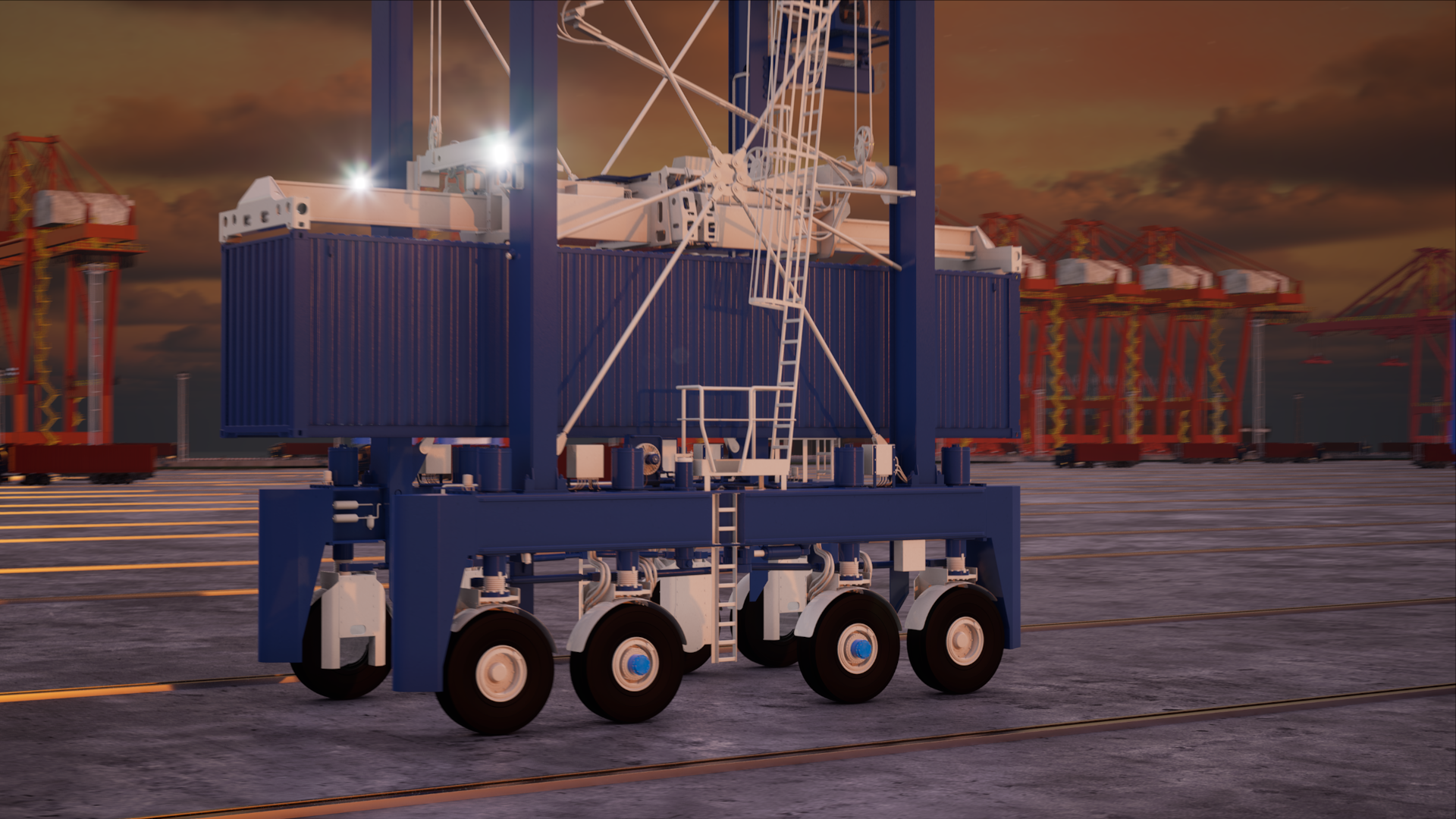 Straddle Carrier