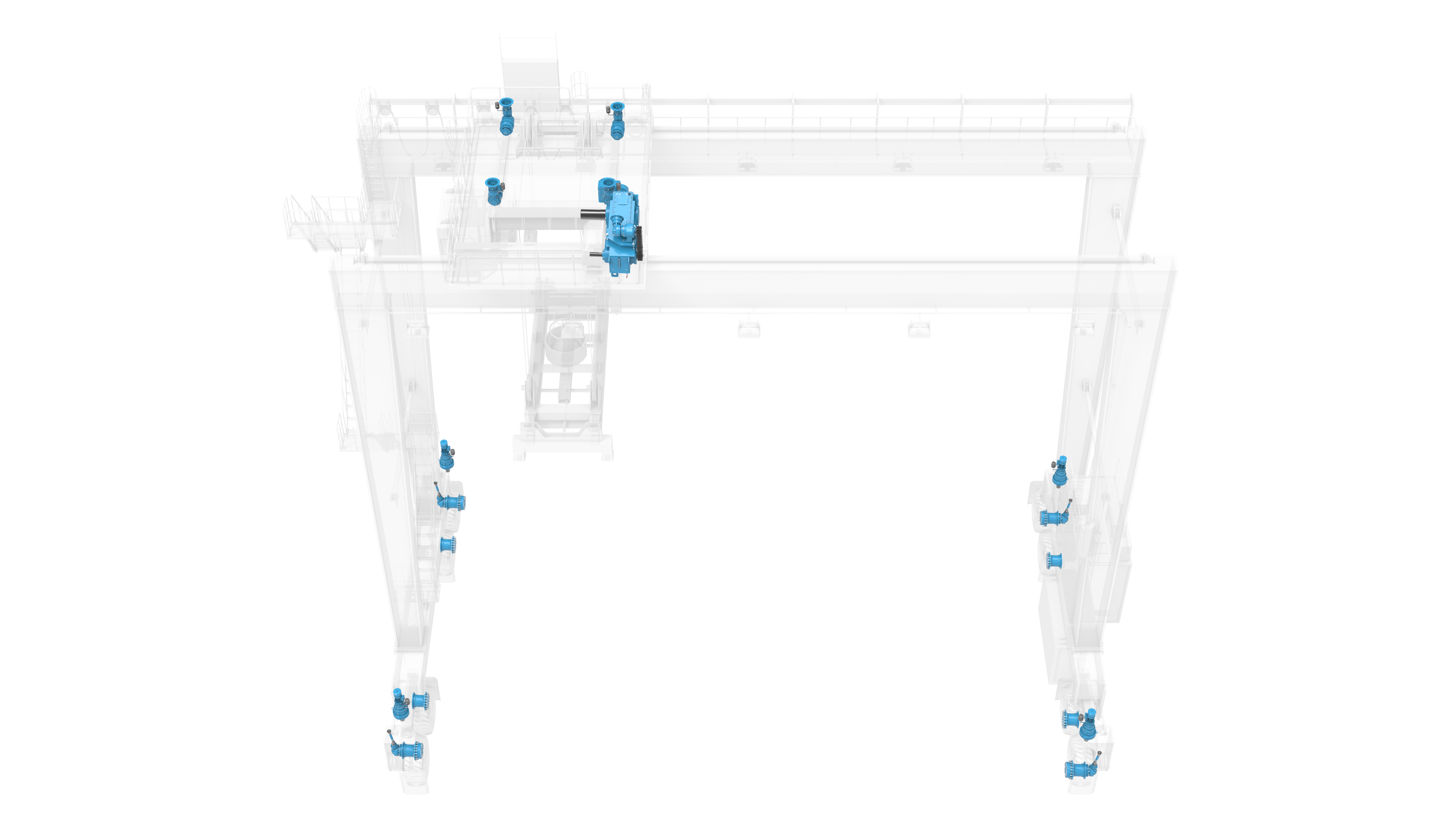 Rubber Tyre Crane