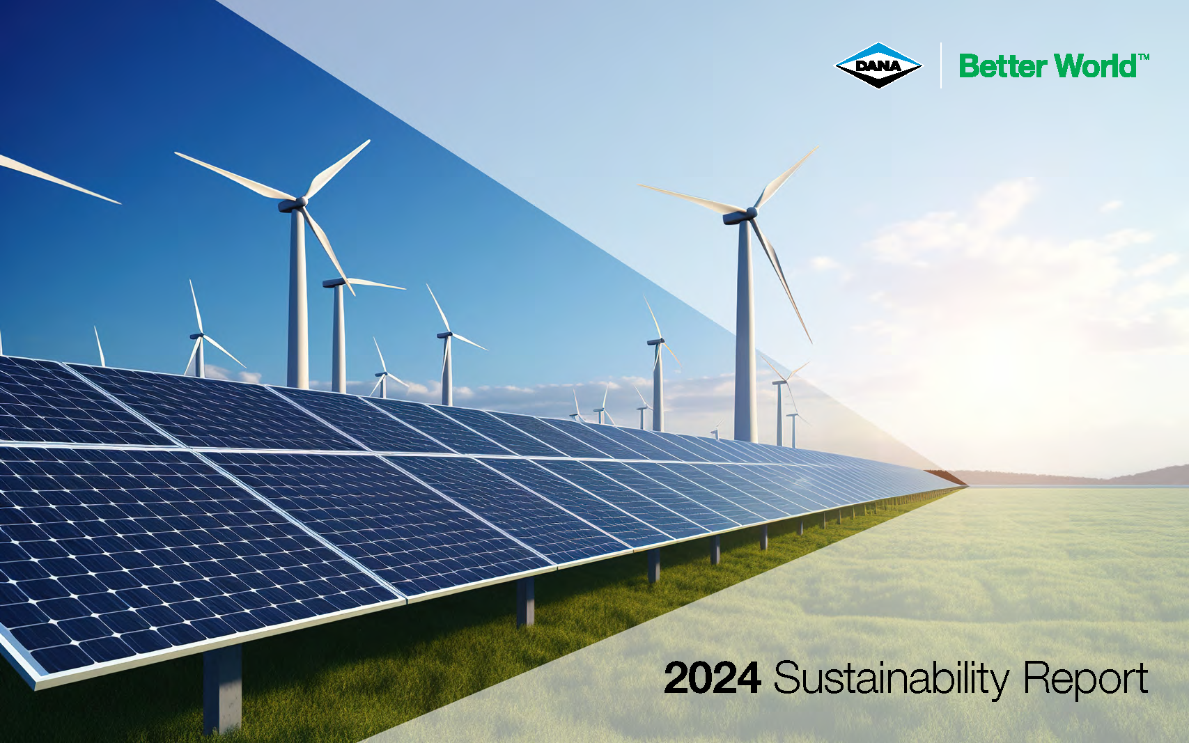 2024 Sustainability Report cover