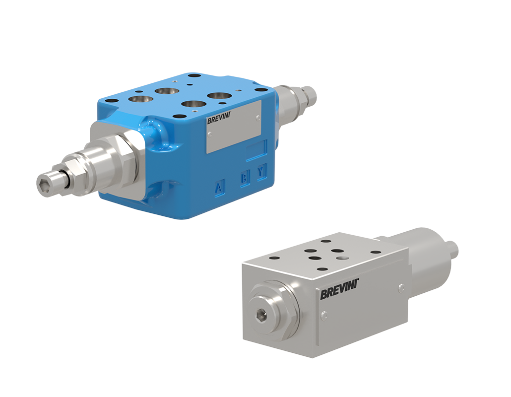 Modular valves - sandwich plate mounting 